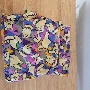 Lularoe Disney Pooh Bear Pastel Leggings- T/C
